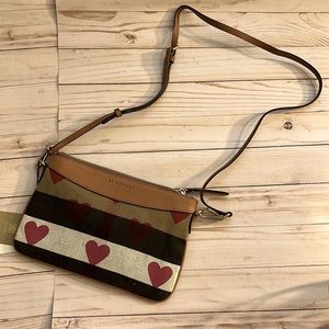 Burberry canvas crossbody